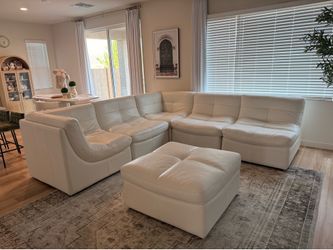 Z gallerie cloud sofa ottoman