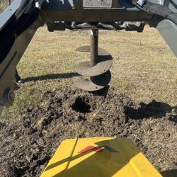 Auger Hole Drilling