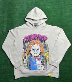 That's a Awful Lot of Cough Syrup Chucky "BEIGE" Hoodie - (Size L)