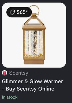 Wax Melt Burner + Light