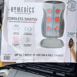 Homedics Cordless Shiatsu (back Massage Cushion W/heat