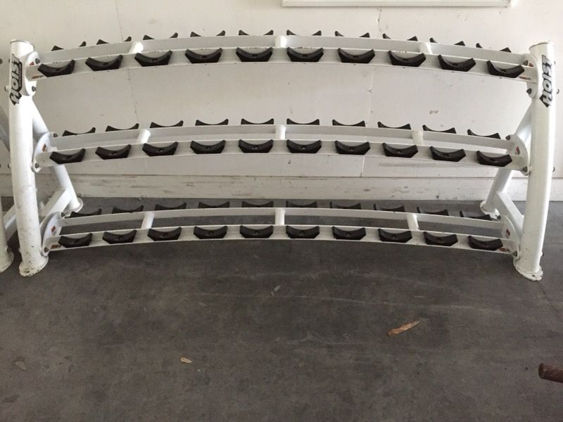 HOIST CF-3461-3 3 Tier Dumbbell Rack