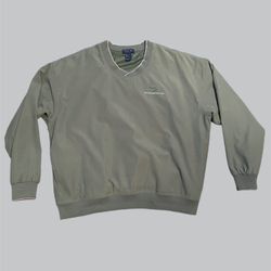 Pebble beach Golf Club vintage y2k light green crewneck sweatshirt Size Large 