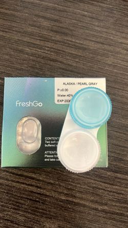 Alaska/ Pearl Gray Eye Colored Contacts