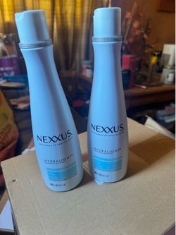 Nexxus Hydra-Light weightless moisture shampoo. Gentle formula for hydration. Sleek salon-quality packaging.  2 for $16
