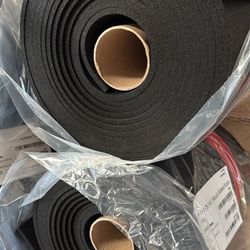 OVER 100 Rolls In  Stock - RUBBER FLOORING GYM FLOOR - COMMERCIAL GRADE! Heavy Duty Indestructible, Better Than Horse Stall Mats 