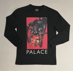 Palace FW19 Bug Munch Longsleeve Shirt Black Size Small