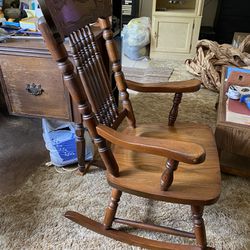 Extra Heavy Rocking Chair 