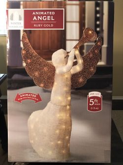 Animated Angel pre-lit