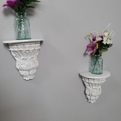 Shabby Chic Corbels/Hanging Shelves