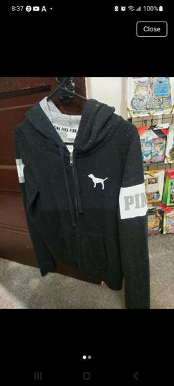 Vs Pink Zip Hoodie