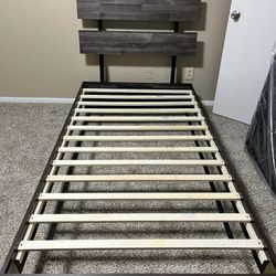 Platform twin Bedframe  