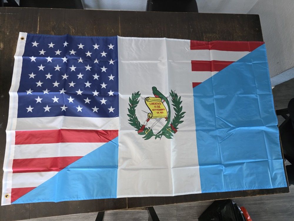 USA / Guatemala Flag 3x5