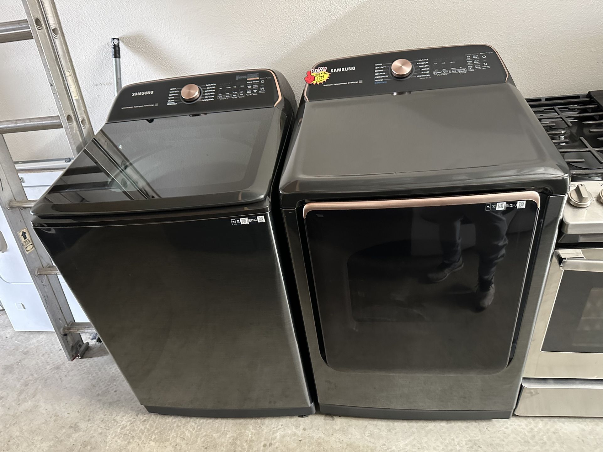 Washer And Electric Dryer 220 Volts Samsung