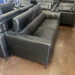 2 Leather Couches