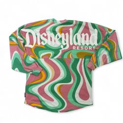 Disney Disneyland Resort swirl retro Spirit Jersey shirt
