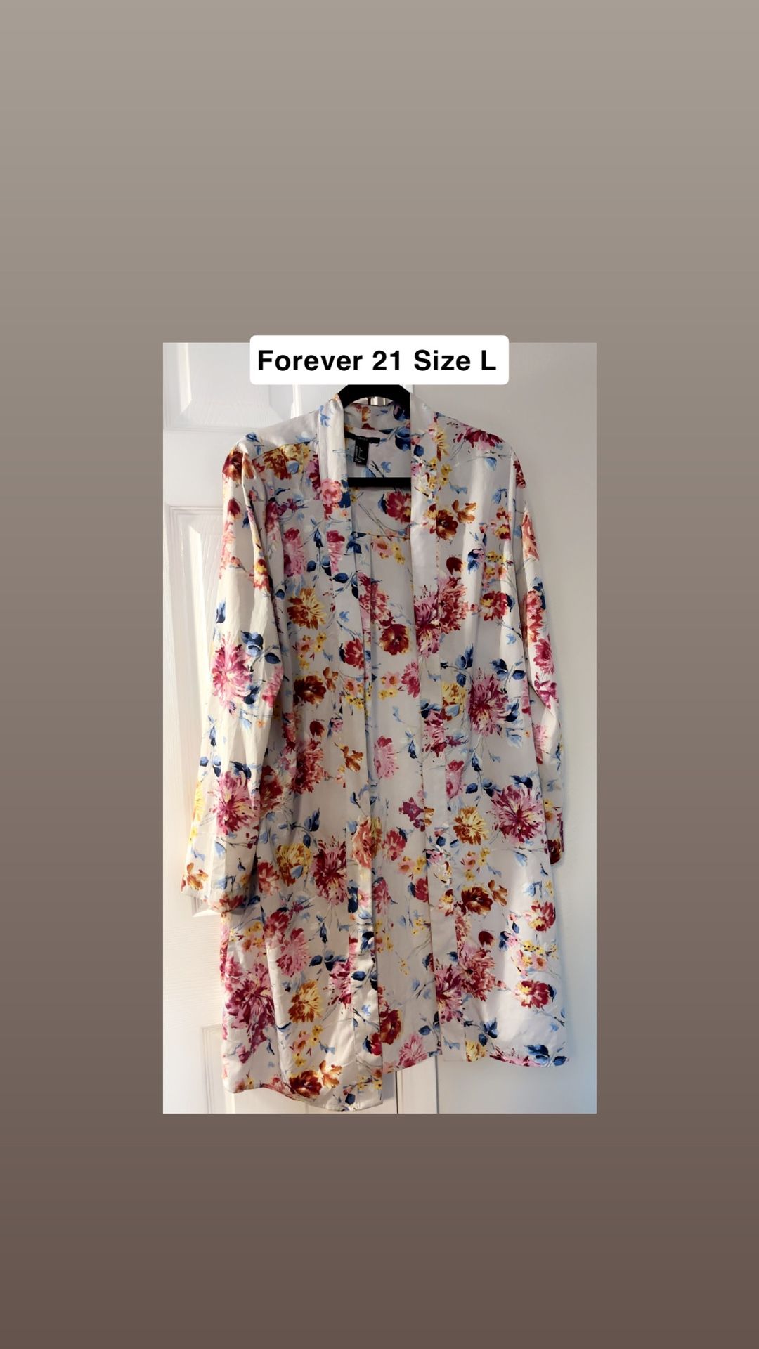 Cardigan Size Large