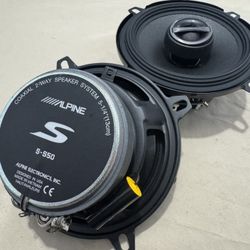 Alpine S-S50 S-Series 5-1/4" 2-Way car 🚗 Speakers 🔊