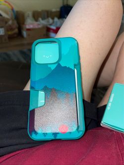 Smartish - Wallet Slayer Vol. 1 - iPhone 16 case Moving Mountains for 6.3” pro