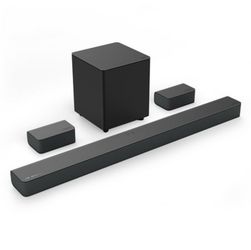 VIZIO M-Series 5.1 Home Theater Sound Bar with Dolby Atmos + stand for speakers $100 OBO