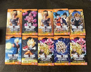 Dragon Ball Fusion World Story Booster 01 Packs x 8