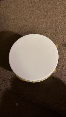 Small Tambourine with White Head