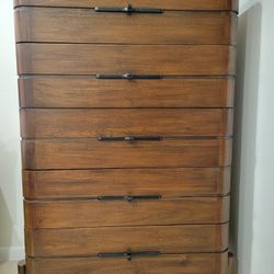 Mid Century Modern Wood Dresser
