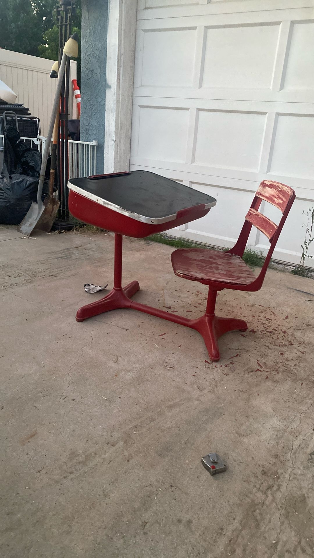 Antique Classroom Table