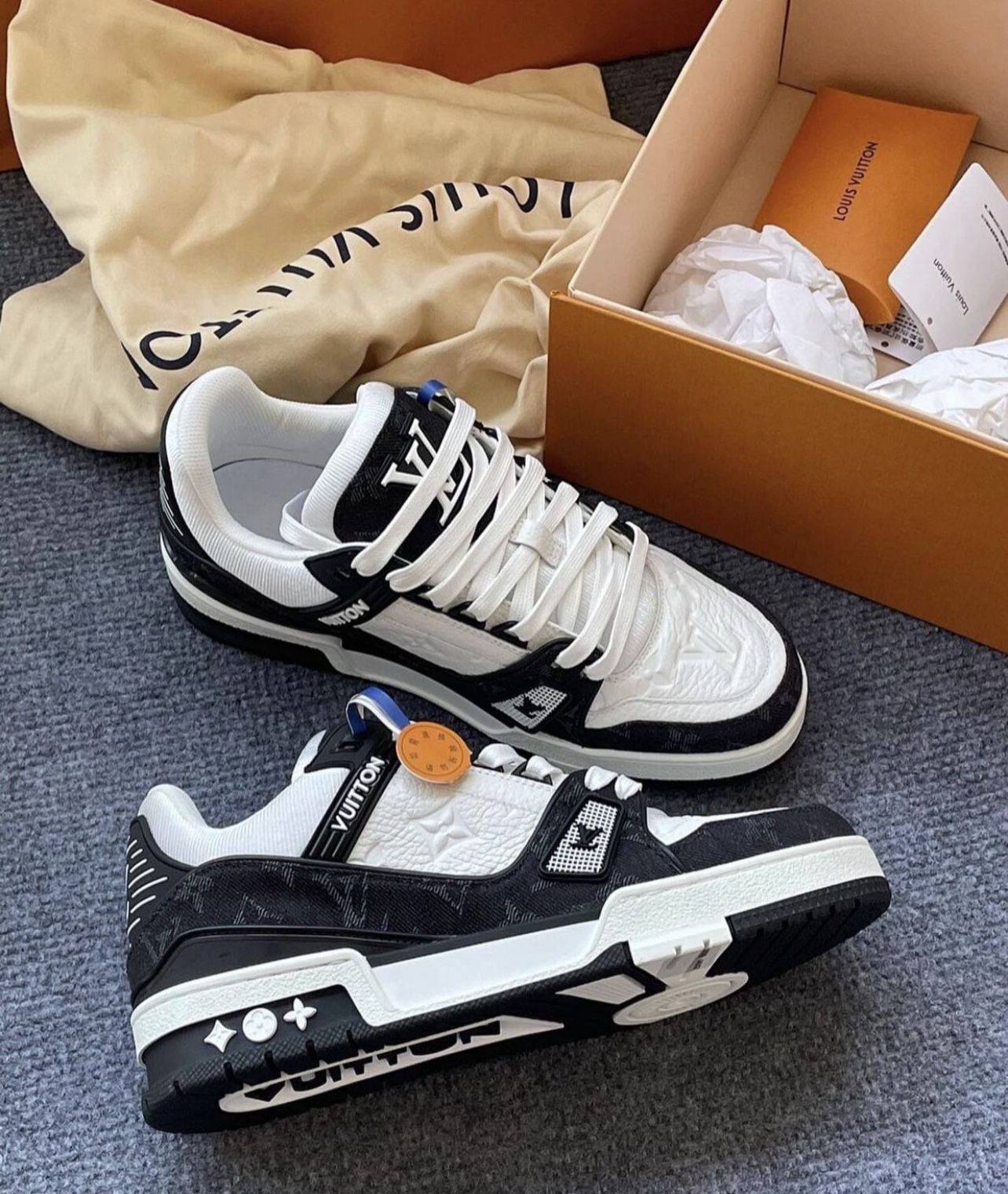 Louis Vuitton Trainer sneaker for Sale in Bowie, MD - OfferUp