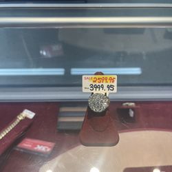Cluster Ring 14k  13.2 Grms  Size 10