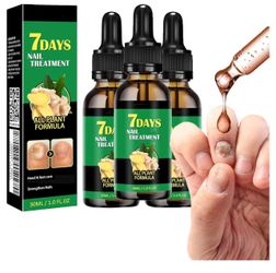 Ginger Nail Treatment Nail Support Nail Care, 7days Nail Treatment, Ginger Nail Growth Serum, Ginger Cuticle Care Oil for Nails,Cuticle Serum for Nail