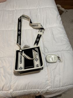 Steve Madden Faux Patent Leather Bwebber Bag