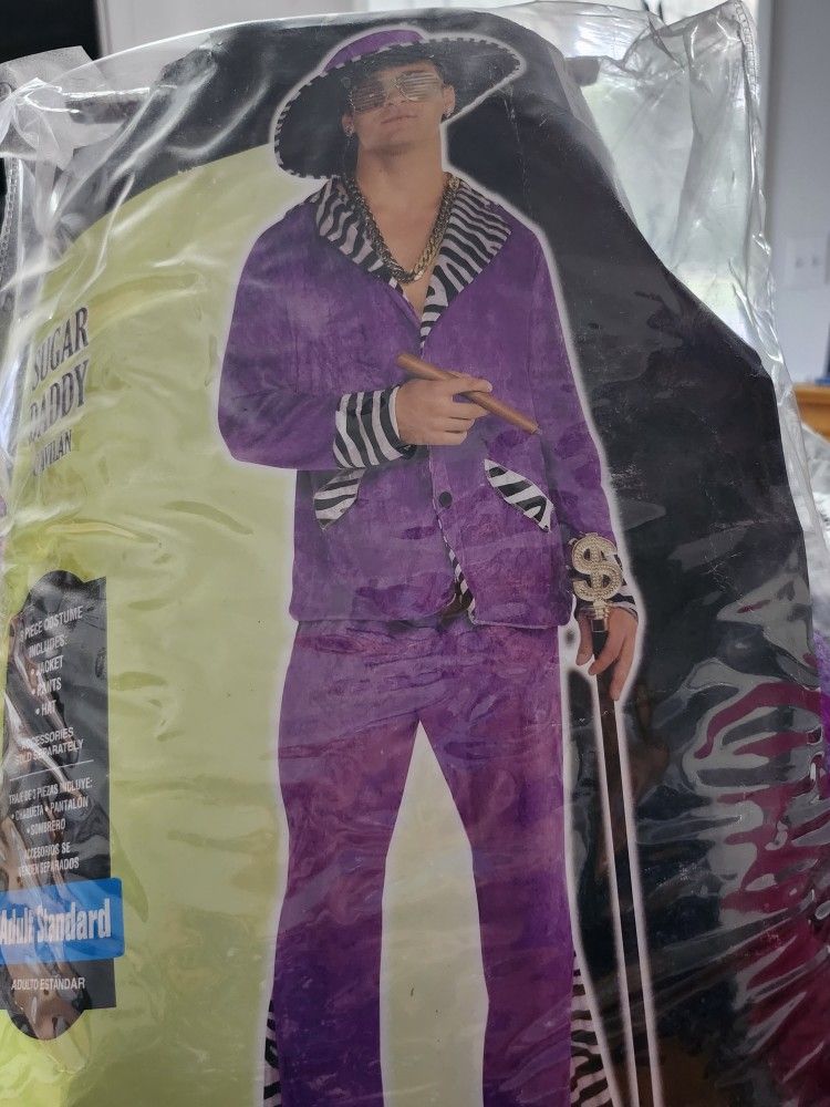 Sugar Daddy Costume 3 Piece