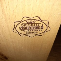 ORIGINAL STEINBACH VOLKDKUNST FROM  GERMANY   GOOD CONDITION ORIGINAL $80.00