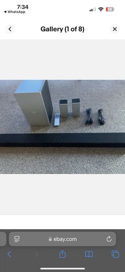 VIZIO SB3651-E6 SmartCast 36'' 5.1 Soundbar System - Black