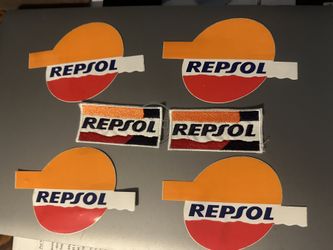 Repsol Patches And Stickers Kit