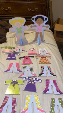 Melissa & Doug tops and tights dress up in a bag