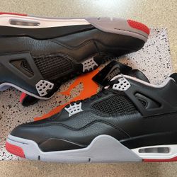 Air Jordan 4 Bred Og 10.5 11 11.5 12 13 14 