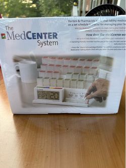 MedCenter System medication organizer