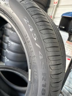 Pirreli-245/45/18.  Runt-Flat