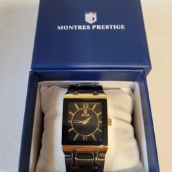 New Black An Gold Mens Invicta Watch