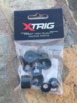 Xtrig ROCS Tech/PHDS Bar handlebar Mount Elastomers Soft Green For enduro xcw xc dirt bike ktm 250/300/500 exc