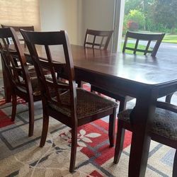 Dining Room Set And Hutch