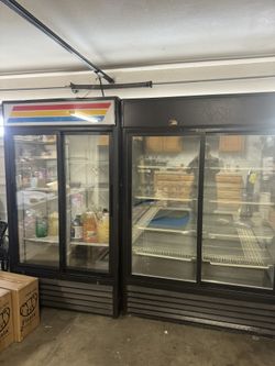 Sliding Door Fridge