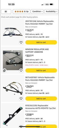 Car window regulator