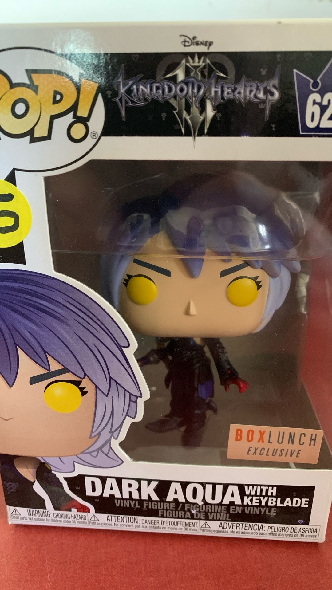 Dark Aqua With Keyblade
