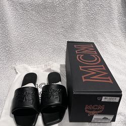 MCM Leather Sandals