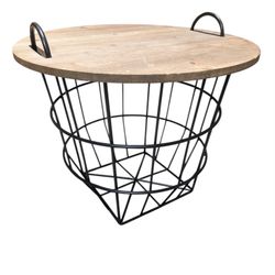 End table baskets 