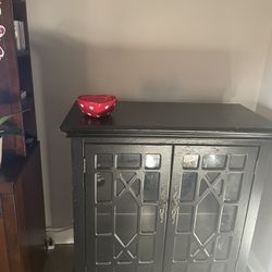 Coffee Table  And Black Cabinet 