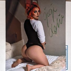 Gigi Dolin signed 8x10 photo WWE AEW